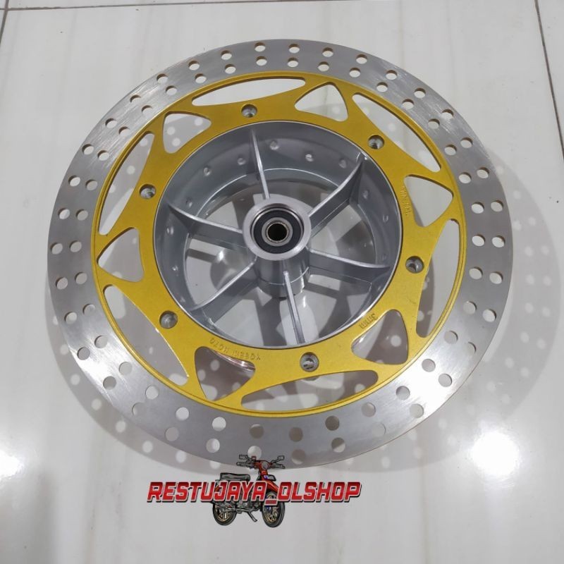 TROMOL DEPAN NINJA 150R SET PIRINGAN TROMOL NINJA 150 DEPAN PLUS PIRINGAN TROMOL DEPAN NINJA BAUT PI