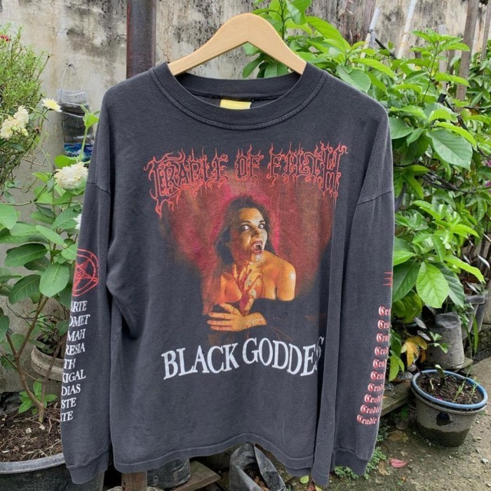 VINTAGE CRADLE OF FILTH BLACK GODDES 1996