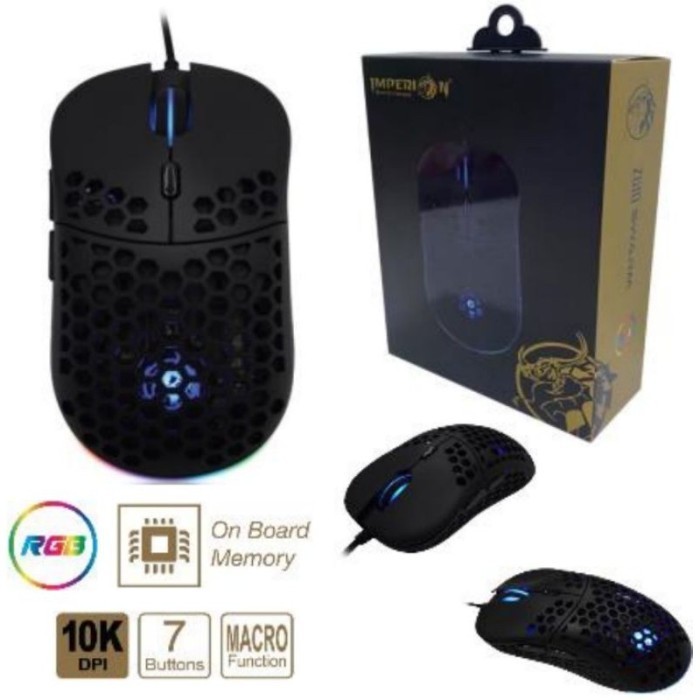 Imperion Mouse Gaming Z610 Swarm Rgb Macro
