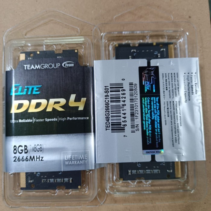 Team Elite 8Gb Ddr4 Pc2666-Ram Laptop 8Gb Pc-2666 Ddr4