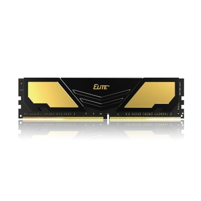 Team Group Ram Pc Elite Plus Ddr4 16Gb 3200Mhz - Black Gold