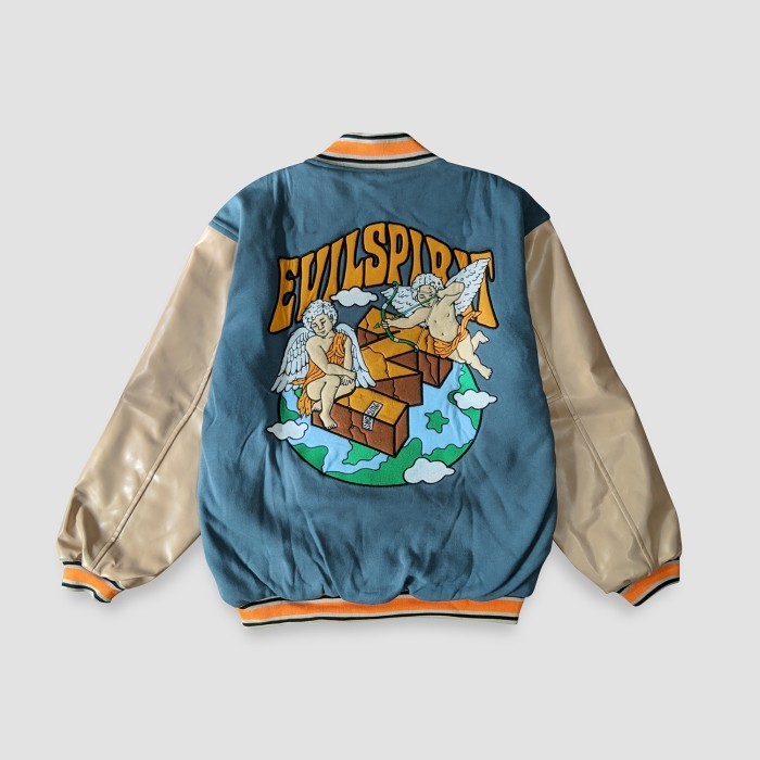 Evilspirit Varsity Jacket - Angel Cupid Benhur