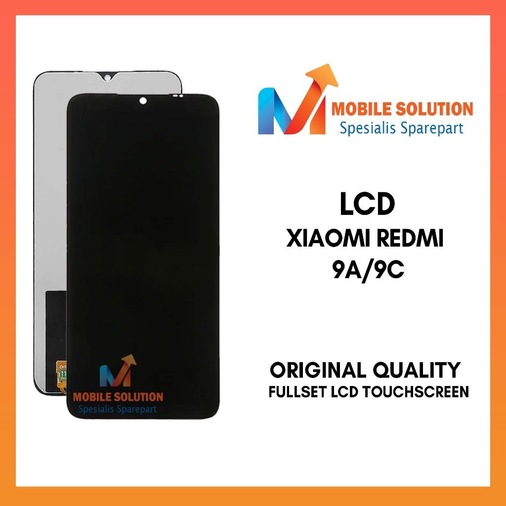 GrosIr LCD Xiaomi Redmi 9A / LCD Xiaomi Redmi 9C ORIGINAL 100% Fullset Touchscreen Garansi