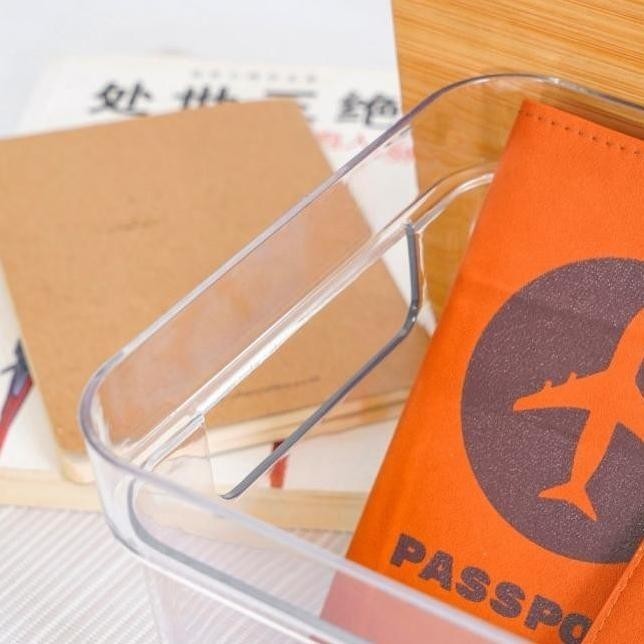 Stora 1 Ltr Kotak Penyimpanan Dengan Tutup Bambu