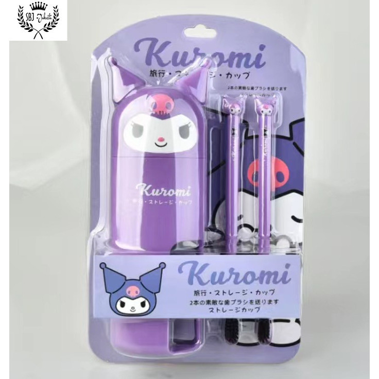 Set Sikat gigi anak Travel tempat sikat gigi Sanrio
