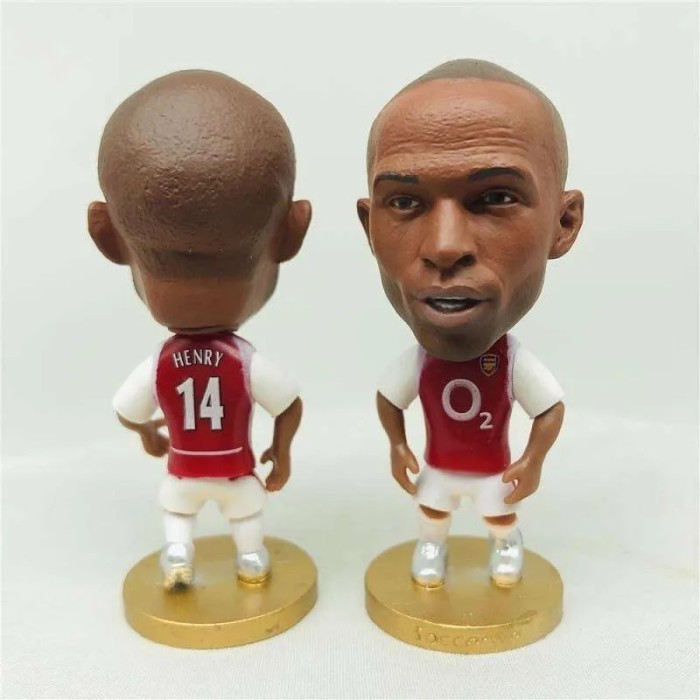 Soccerwe Soccer Action Figure - Thierry Henry Arsenal #14