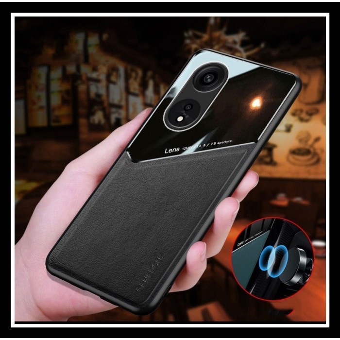 OPPO RENO8 T RENO 8T 5G CASE GENEROUS LEATHER ORIGINAL HARDCASE SOFT