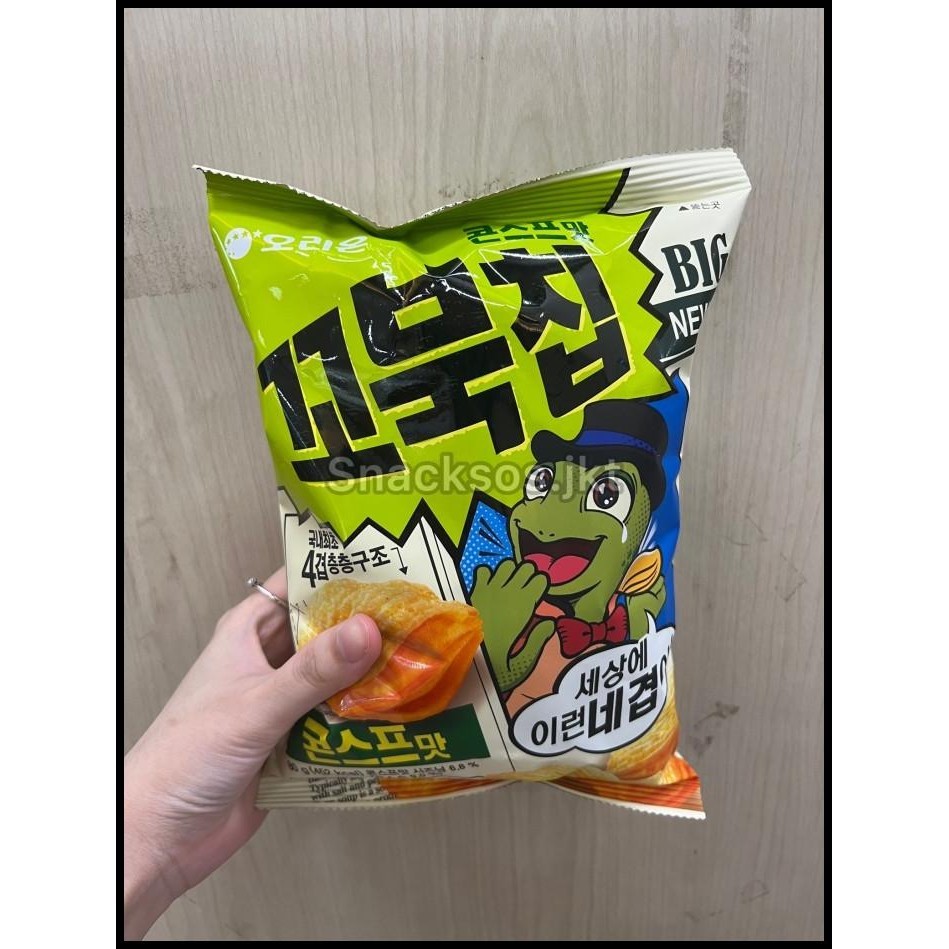 

Orion Kobuk Chips Snack Turtle Corn Soup / Chocolate Churros Kkobuk