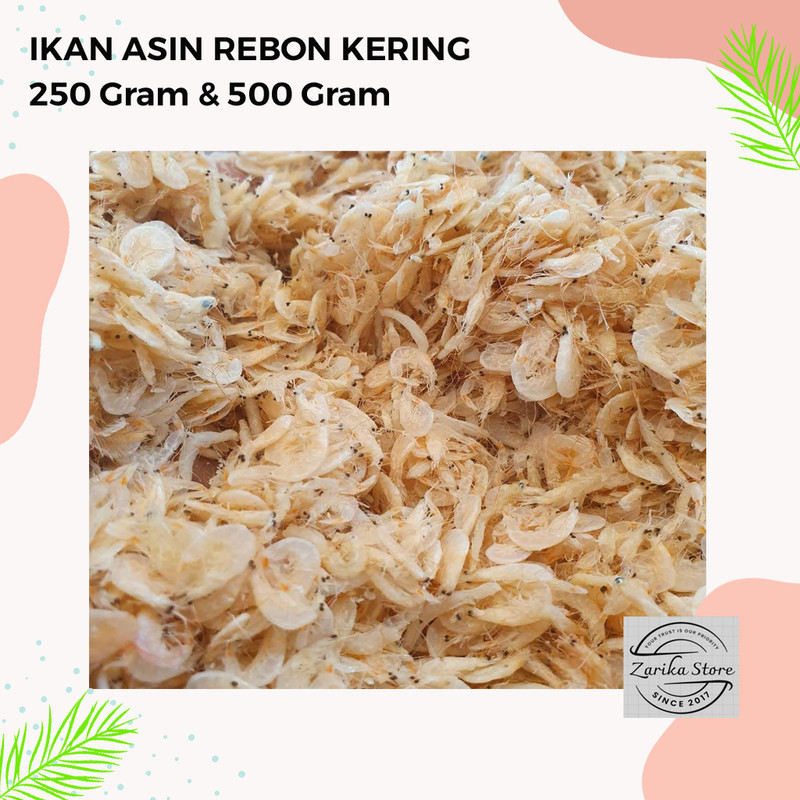 

Ikan Asin Rebon Kering Kasar 250 gram / 500 gram