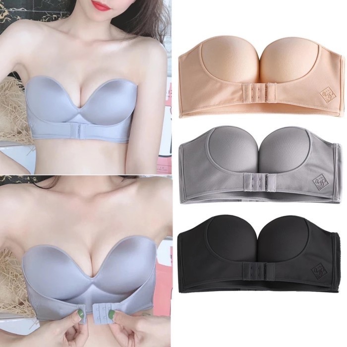 Push Up Strapless Bra / Kemben / Bra Pesta / Bandeau Bra Push Up