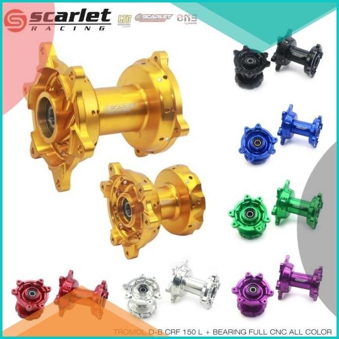 Tromol Scarlet Original cnc Crf 150 Tromol Depan Belakang Cnc Crf 150l
