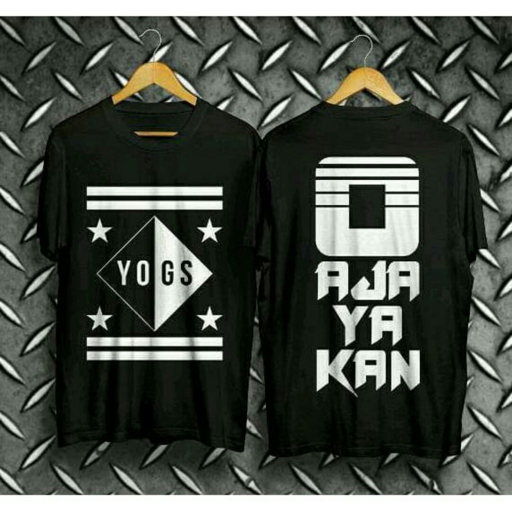 Kaos T Shirt Pria O Aja Ya Kan Yogs Super Swag