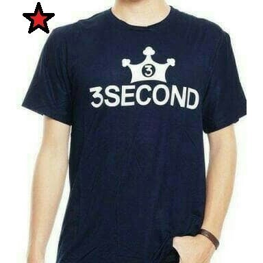 Kaos T Shirt Pria Adidas Three Second