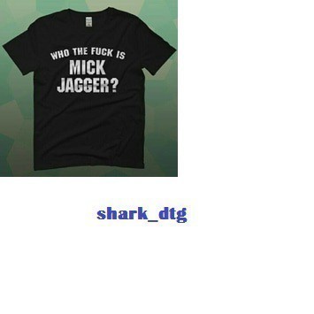Kaos T Shirt Pria Mick Jagger