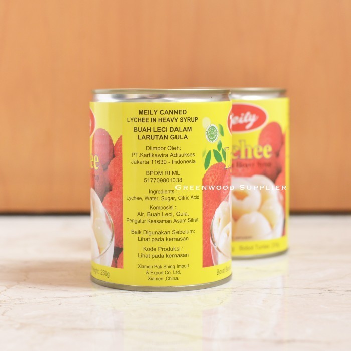 

Brom Meily Lychee Kaleng / Buah Lychee Kaleng 565G - 1 Ctn [Sameday]