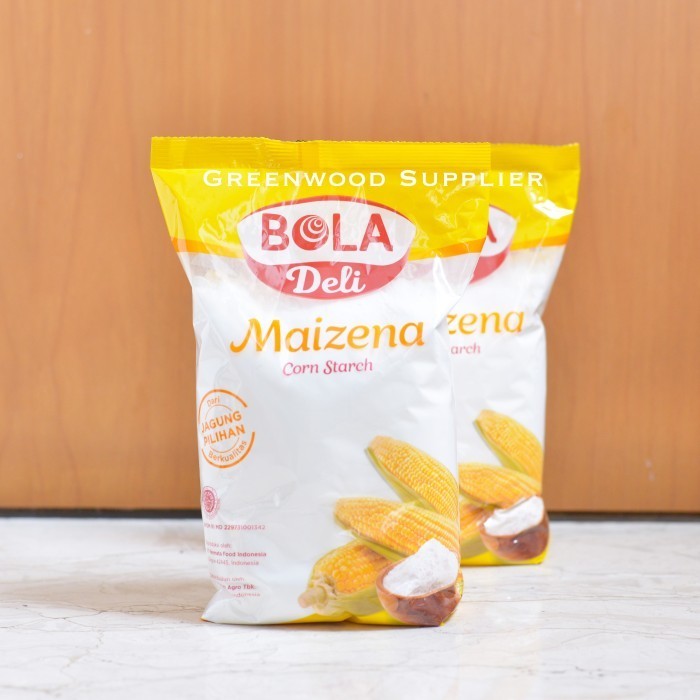 

Brom Tepung Maizena / Corn Starch Bola Deli - 500G