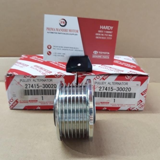 Pully Alternator Mobil Toyota Innova Fortuner Diesel 2004-2015 Origina