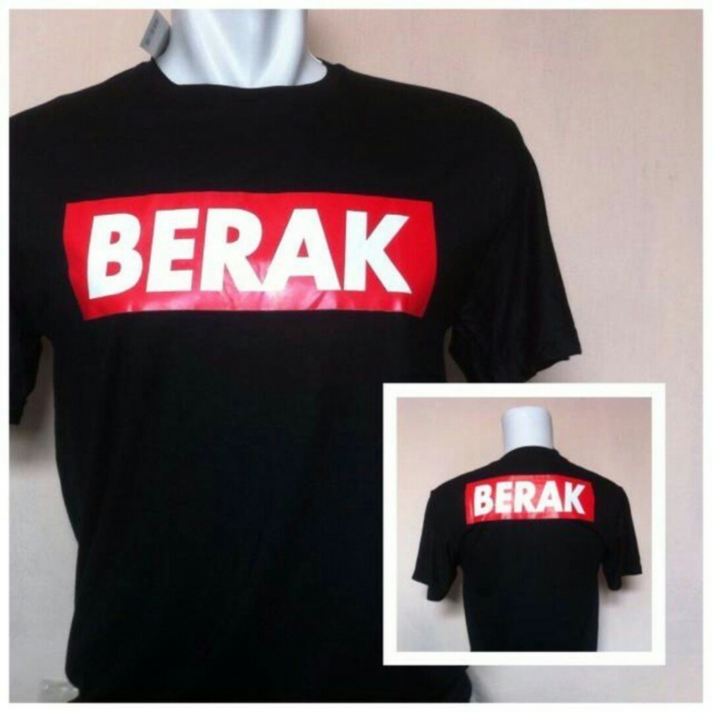 Kaos T Shirt Pria Berak