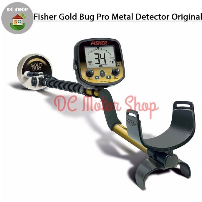 Fisher Gold Bug Pro Gold Silver Metal Detektor Detector Emas Logam Ori