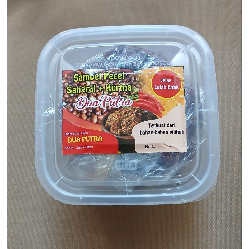 

Sambel pecel sangrai + kurma Dua Putra 250g - M