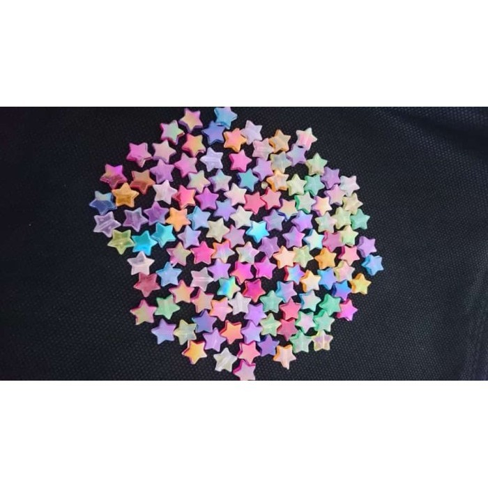 

:::::::] 120 PCS Star Beads KILAP MIX
