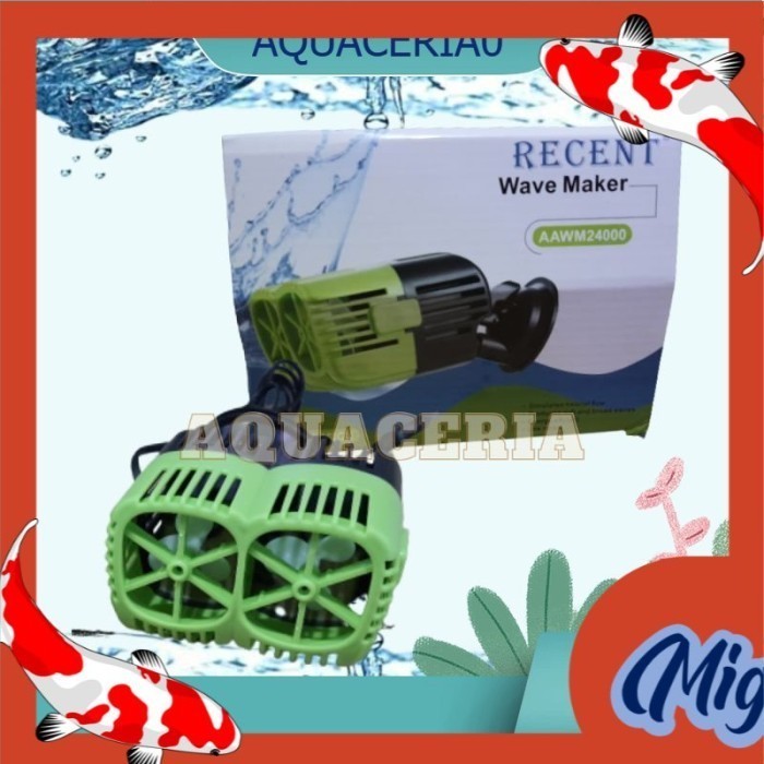 WAVE MAKER AQUARIUM KOLAM RECENT AA 24000 POMPA PEMBUAT ARUS AQUARIUM
