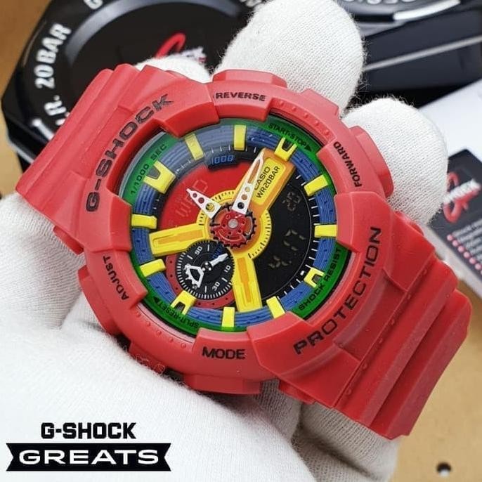 Jam Tangan Pria Merk Casio G-Shock Miyota Type : GA110 Baterai Box 4