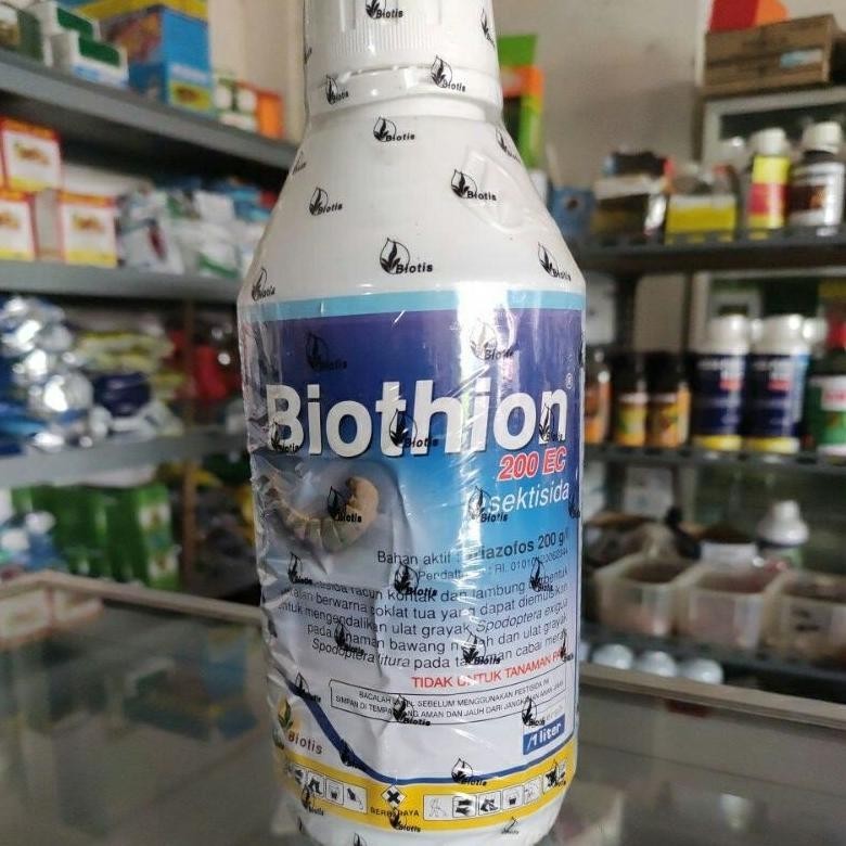 TERMURAH BIOTHION 1 LITER insektisida pestisida obat pertanian obat sawah asd-86