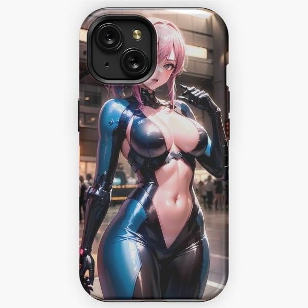 CASE Cyber sexy anime manga cyberpunk girl IPHONE X