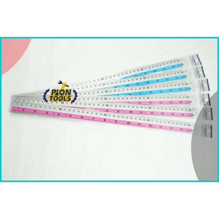 

Penggaris Aluminium BJ 3540 40cm 13m4yZ4 onderdil