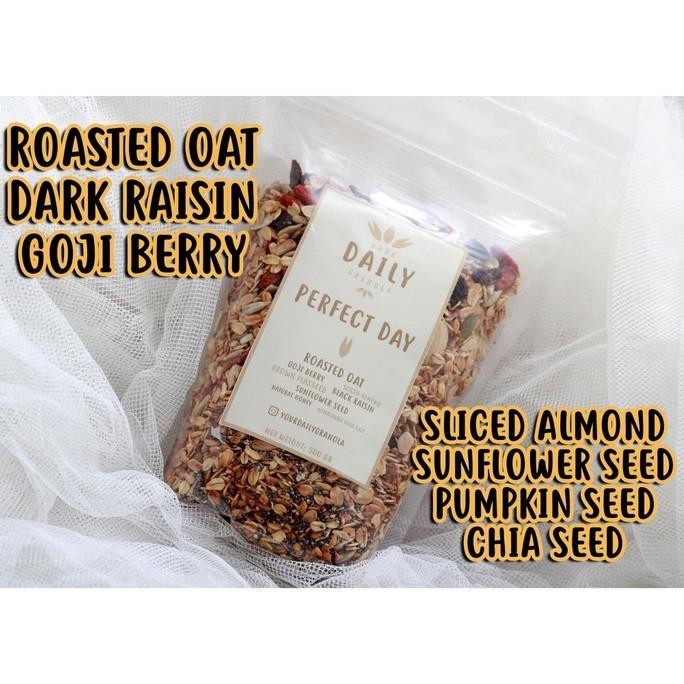 

BN Granola 500 gr Crispy Roasted (Mix Goji Berry & Kismis & Seed) By Your Daily Granola - Cereal Oat TERLARIS