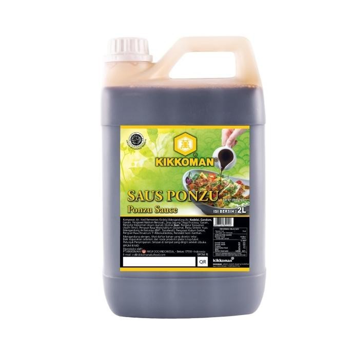 

Kikkoman Ponzu Sauce HALAL Jerigen 2L U//