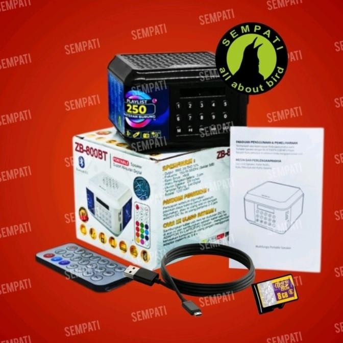 Mainan Burung / COD Speaker suara masteran burung gantangan burung murai Cici kacer