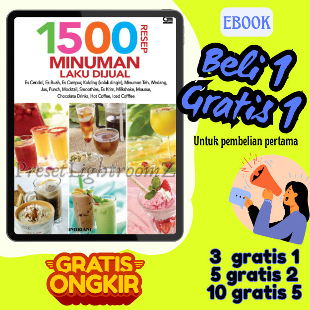 

IND0935 1500 Resep Minuman Laku Dijual Book BEST SELLER (Bahasa Indonesia) Pdf- Revisi