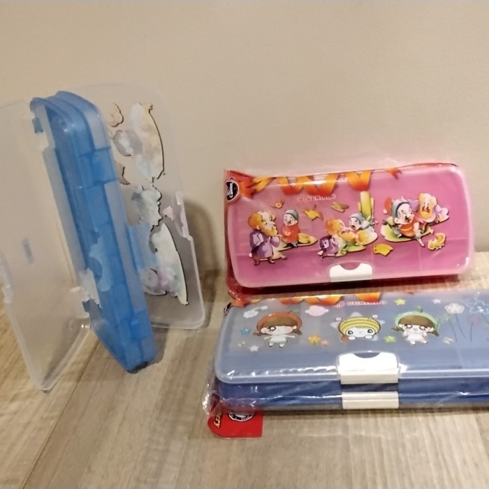 

] Pencil case plastik gunindo