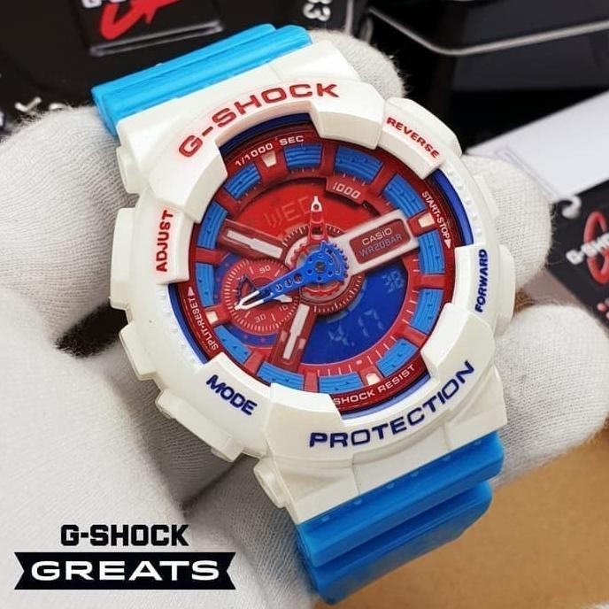 Jam Tangan Pria Merk Casio G-Shock Miyota Type : GA110 Baterai Box 6