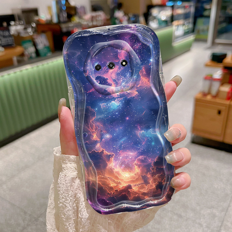 Casing Hp Untuk Xiaomi Redmi A3 A3X POCO C61 Case Cesing HP jam tangan pola Xinghe Kesing Softcase g