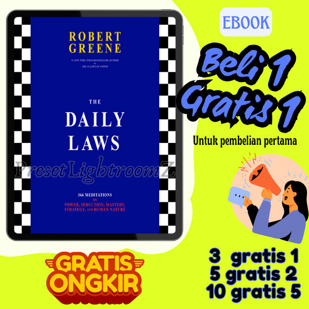 

IND0764 The Daily Laws - by Robert Greene- Revisi