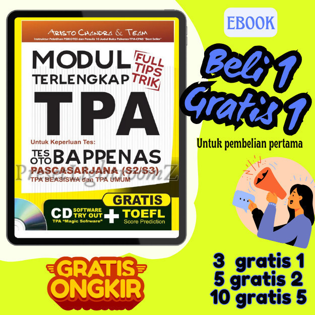 

IND0714 Modul Terlengkap TPA Full Tips dan Trick- Revisi