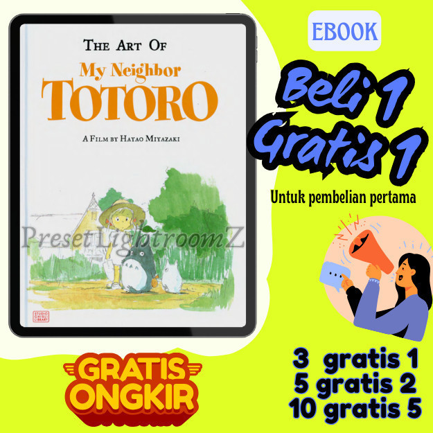 

IND0010 The Art Of My Neighbor Totoro - Hayao Miyazaki - Revisi