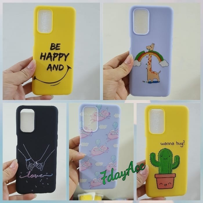 OPPO A74 5G , A54 CASE MOTIF SOFTCASE SILIKON CASING GAMBAR LUCU