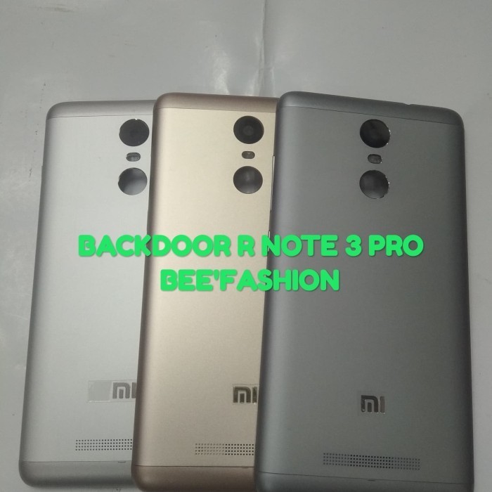BACKDOOR REDMI NOTE 3 PRO