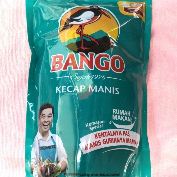 

Kecap Manis Bango Refill 1525Ml