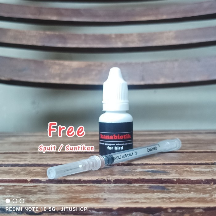 Kanabiotik Antibiotik Obat Burung Batuk Kik Hilang Suara