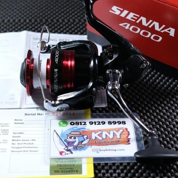 Reel Shimano Legendaris Sienna 4000 Fg Original Bersertifikat