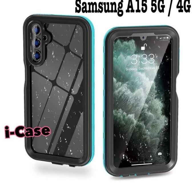 Samsung A15 Case Waterproof Casing Cover Water Proof Galaxy A 15 5G 4G Langsung Proses