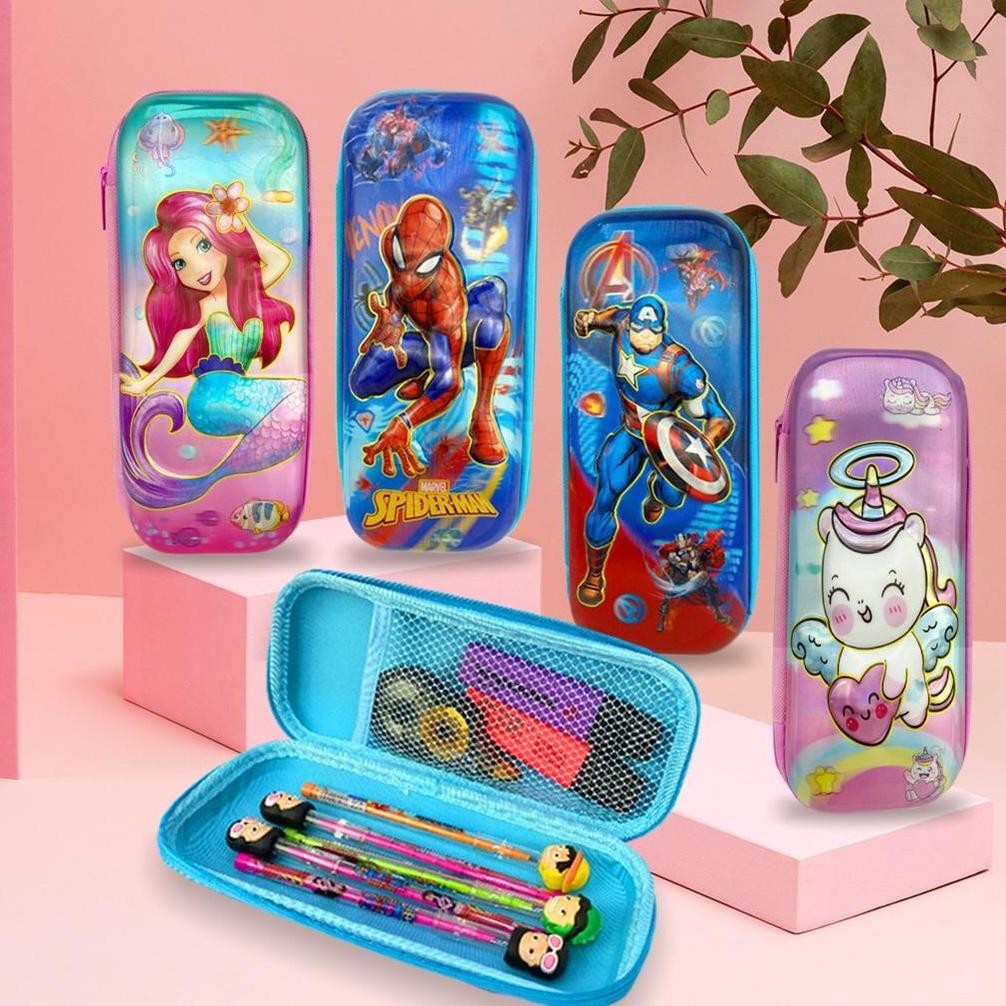 

[ PROMO SPESIAL ] TEMPAT PENSIL 3D KARAKTER/ KOTAK PENSIL 3D BISA COD