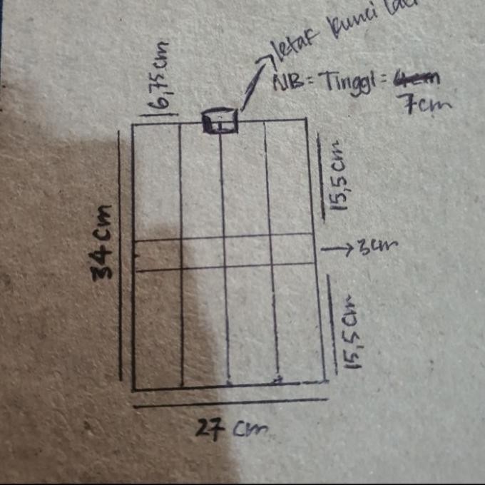 

Akrilik Laci Tempat Uang Kualitas Premium