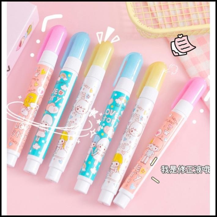 

BEST DEAL TIP EX CAIR CORRECTION CARTOON TIP EX PEN KARAKTER LUCU !!!