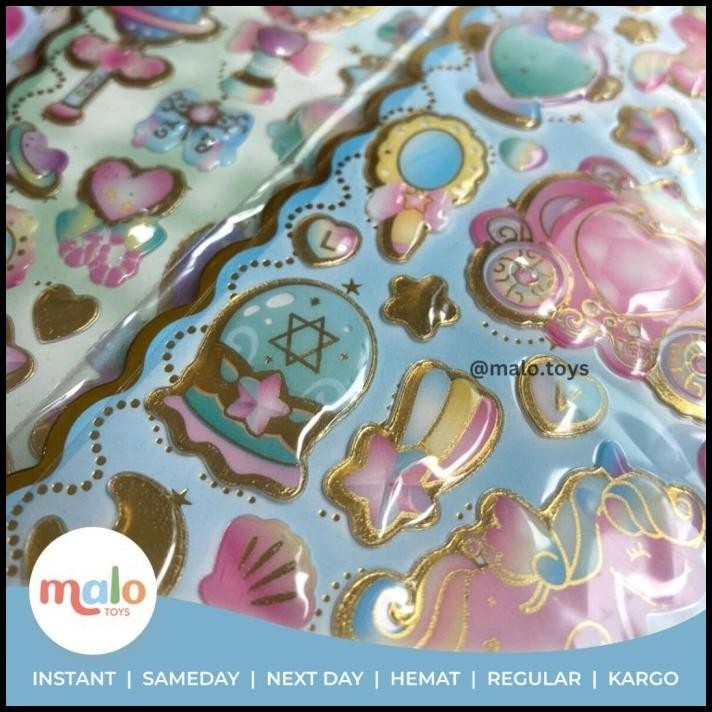 

HOT DEAL STICKER EMBOSS 3D KARAKTER 1PCS STICKER TIMBUL DEKORASI DIY STICKER !!!!!